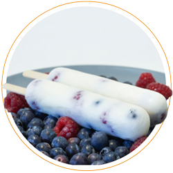 Joghurt-Waldbeeren-Blitzeis