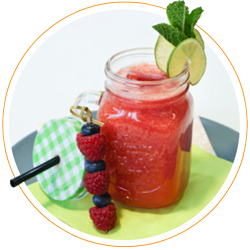 Melonen-Drink, geeist