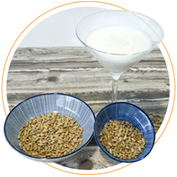 Sonnenblumenkernmilch
