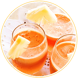 Ananas-Karotten Smoothie