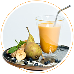 Birnen-Bananen-Kokos-Smoothie